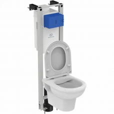Комплект инсталляции с подвесным унитазом IDEAL STANDARD Prosys Eco Frame M Exacto с сиденьем X022601